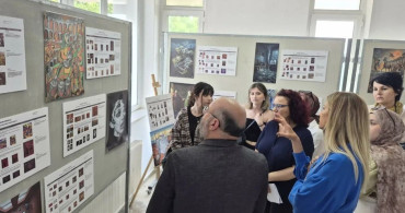 Sinop'ta 'Karardan Görsele' Sergisi Sanatseverlerle Buluştu