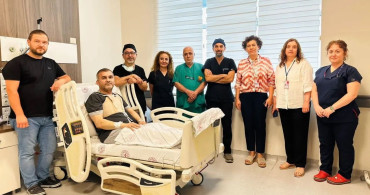 Sinop'ta tatil yapan vatandaş başarılı bypass ameliyatı geçirdi