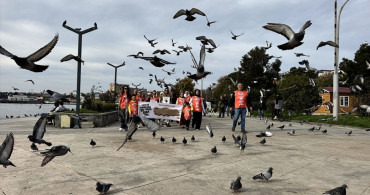 Sinop'ta Toprağa Saygı Yürüyüşü Düzenlendi