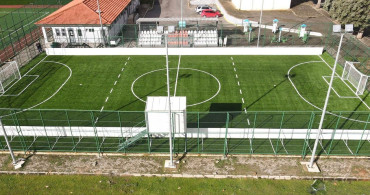 Şirinköy Görme Engelliler Futbol Sahası Yenilendi