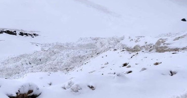 Şırnak'ta İlkbahar Kar Yağışı ve Çığ Olayı