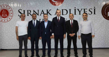Şırnak'taki veda programında başsavcı şahin duygularını paylaştı