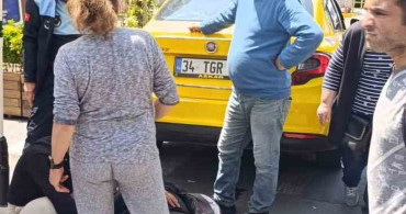 Şişli'de Geri Giden Taksi Yaşlı Kadını Yaraladı