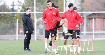 Sivasspor, Boluspor Maçına Hazırlanıyor