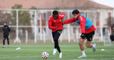 Sivasspor, Iğdır FK Maçına Hazırlanıyor