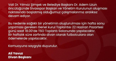 Sivasspor'da Kongre Ertelendi, Başkan Adayı Bulunamadı