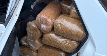 Sivas'ta 1 Ton Gümrük Kaçağı Tütün Ele Geçirildi