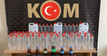 Sivas'ta 88,5 Litre Kaçak Etil Alkol Ele Geçirildi