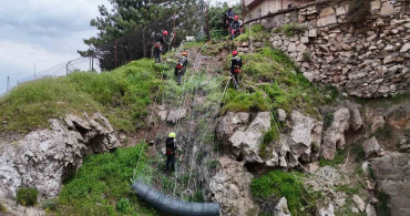 Sivas'ta Abdülvahabi Gazi Türbesi İçin Risk Azaltma Çalışmaları Başladı
