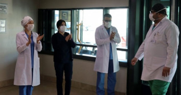 Sivas'ta Coronavirüs Tedavisi Biten Doktor Vazifesine Döndü