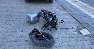 Sivas'ta elektrikli bisiklet sürücüsü panelvanın çarpması sonucu ağır yaralandı