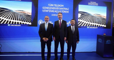 Sivas'ta Güneş Enerjisi Santralinin Açılışı 5G ile Gerçekleştirildi