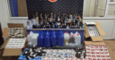 Sivas'ta Kaçak Alkol Operasyonu Gerçekleşti