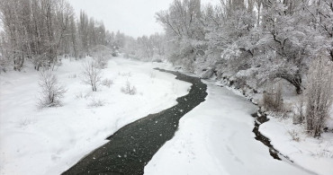 Sivas'ta Kar Yağışı ve Buzlanma Etkili