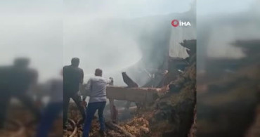 Sivas’ta mutfak tüpü patladı, çıkan yangında bir kişi dumandan etkilendi
