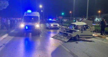 Sivas'ta otomobil takla attı: 1'i ağır 3 yaralı