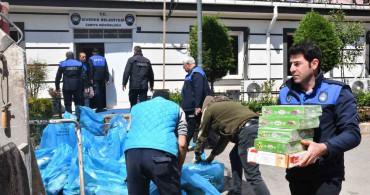 Siverek'te 5 Ton Tarihi Geçmiş Ürün İmha Edildi