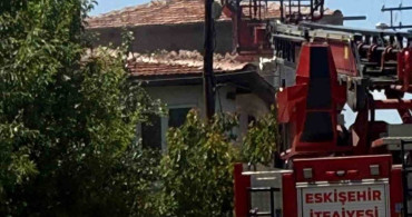 Sivrihisar'da Ateşle Oynayan Çocuk Yangın Çıkardı