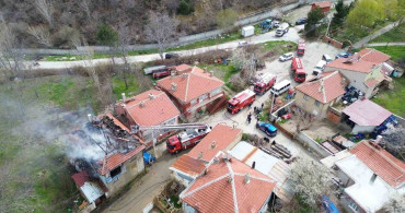 Sobadan Çıkan Yangın, Müstakil Evi Kullanılamaz Hale Getirdi