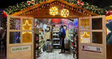 Sofya'da Geleneksel Noel Pazarı Açıldı