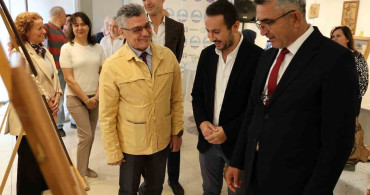 Söke'de Ahşap Yakma Sanatının Zarif Örnekleri Sergilendi