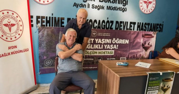 Söke'de vatandaşların hareket yaşı ölçüldü