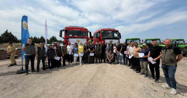 SOMA DOĞA SPORLARI KULÜBÜ YANGIN GÖNÜLLÜLERİNE SERTİFİKA VERDİ