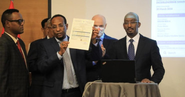 Somali'de 'Ergun Reis A' Gemisine Uluslararası Balıkçılık Lisansı Verildi