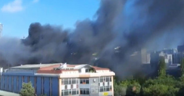 Son Dakika: Bahçelievler'de Yangın!