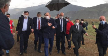 Soylu, Bingöl'deki Deprem Sonrası Faaliyetlere İlişkin Konuştu