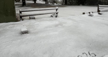 Spil Dağı'nda Mart Ayında Kar Sürprizi