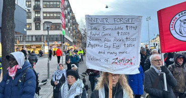 Stockholm'de İsrail'e Protesto: Ateşkes İhlali Tepkisi