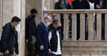 Süleyman Soylu'dan Taksim Camii Ziyareti