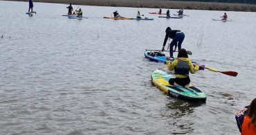 Süleymanlı Yayla Gölü, Kano Sporcularını Ağırladı