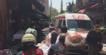 Sultanahmet'te Yangın Mahsur Kalanlar Var
