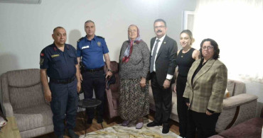 Sultanhisar Protokolü Şehit Ailelerini Ziyaret Etti