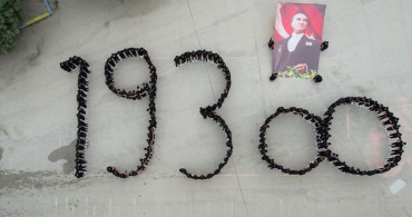 Suluova'da Öğrencilerden Anma Günü Koreografisi