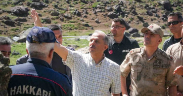 Süpha Dürek Dağı'nda kayıp dağcı için arama çalışmaları devam ediyor