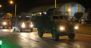 Suriye Sınırına Gece Yarısı Askeri Sevkiyat