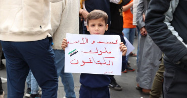 Suriye'de PKK/YPG Karşıtı Gösteriler