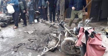 Suriye'nin Halep İlinin El-Bab Kentinde Bombalı Saldırı! 3 Kişi Yaralandı