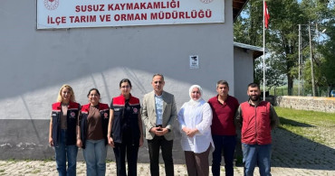 Susuz'da tarım ve hayvancılık faaliyetleri değerlendirildi