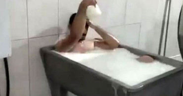 Süt Banyosu ile Gündeme Oturan Tesis, Ünlü Markaların Süt Tedarikçisi Çıktı!