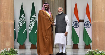 Suudi Prens Muhammed Bin Selman Hindistan'da 