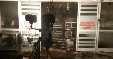 Taksim İlkyardım Hastanesinden Gelen İlk Görüntüler Yangının Boyutunu Gözler Önüne Serdi