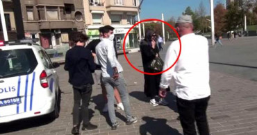 Taksim'de Gözaltına Alınan Çarşaflı Şahıs Erkek Çıktı