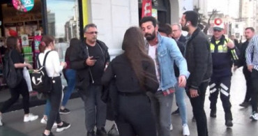 Taksim'de Tacize Uğrayan Kız Sinir Krizi Geçirdi!