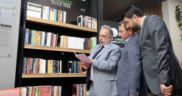Talas Belediyesi'nden Çalışanlara Özel 'İyileştiren Kütüphane' Açılışı