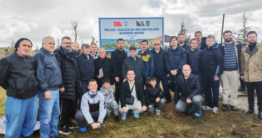 Talas'tan Anlamlı Ağaç Dikme Etkinliği: Kardeşliğe Yeni Kökler