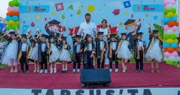 Tarsus Belediyesi kreşlerinde mezuniyet coşkusu